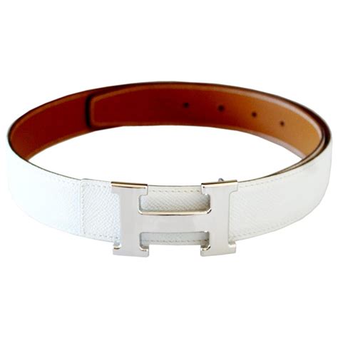 hermes white belt for sale|hermes belt price list.